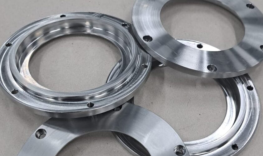 Met CNC draaimachine Bewerkte onderdelen